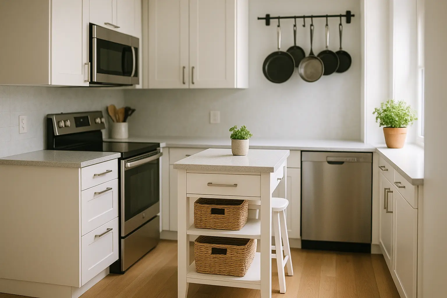 renovating a small kitchen 7 clever tricks to gain 1 0 45112